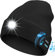 Cargar imagen en el visor de la galería, Gorro Bluetooth con luz

