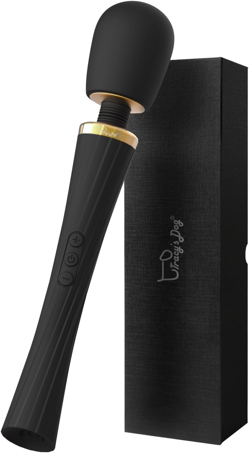 Tracy's Dog Vibrador – Masajeador inalámbrico de alta potencia para estimulación del clítoris, A24
