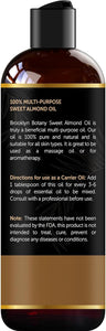 Brooklyn Botany Aceite de almendras dulces, 100% puro y natural para la piel Q1