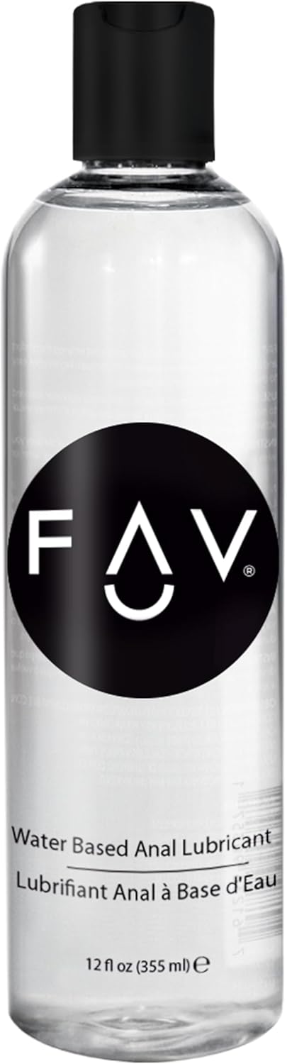FAV Lubricante anal a base de agua, lubricante personal resbaladizo a24