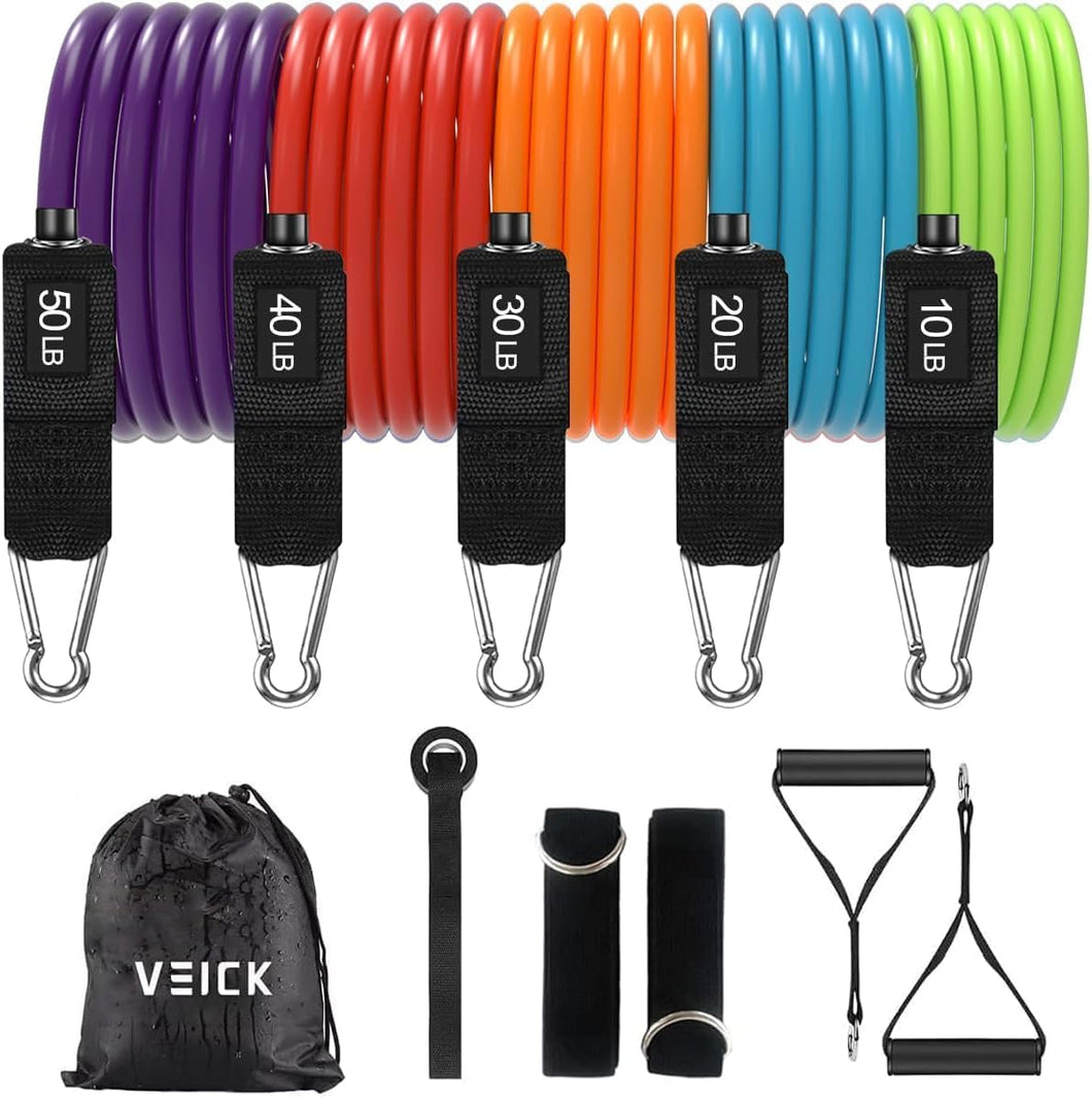 Bandas de resistencia VEICK, bandas de ejercicio, bandas de entrenamiento A24
