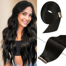 Cargar imagen en el visor de la galería, Extensiones de cabello humano con cinta

