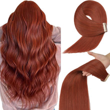 Cargar imagen en el visor de la galería, Extensiones de cabello humano con cinta
