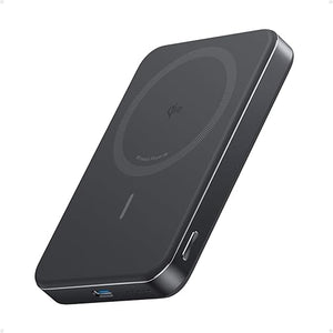 Anker MagGo Power Bank, batería magnética ultradelgada de 10,000 mAh, con certificación Qi2 de 15 W, a19 cargador portátil ultra rápido compatible con MagSafe, diseño ergonómico, solo para iPhone