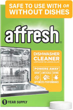 Cargar imagen en el visor de la galería, Limpiador de lavavajillas Affresh, ayuda a eliminar las bacterias que causan el olor
