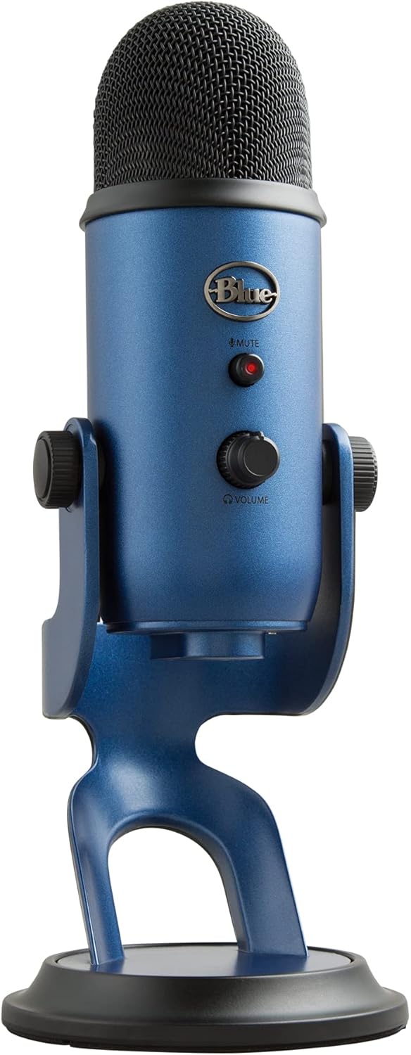 Logitech Blue Yeti - Micrófono USB para videojuegos Q1