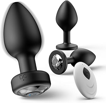 Vibrador de juguetes sexuales con enchufe anal A24