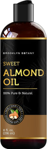 Brooklyn Botany Aceite de almendras dulces, 100% puro y natural para la piel Q1