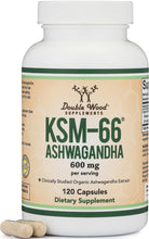 Cargar imagen en el visor de la galería, Gotas orgánicas de Ashwagandha para el alivio del estrés (1,200mg
