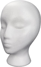 Cargar imagen en el visor de la galería, Cabeza de maniquí de espuma
