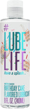 Cargar imagen en el visor de la galería, Lube Life - Lubricante personal a base de agua, sabor a pastel de cumpleaños, a24
