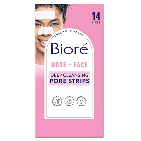 Tiras de limpieza profunda de poros, marca Bioré Q1