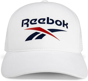 Gorra de camionero de malla con cierre ajustable en la parte ln25  posterior de Reebok para hombre y mujer (talla única)