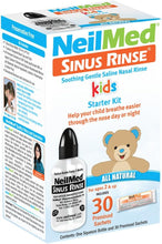 Cargar imagen en el visor de la galería, NeilMed Pediatric, kit de biberón para enjuague nasal con solución salina
