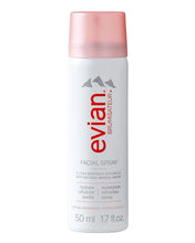 Cargar imagen en el visor de la galería, Evian Facial Spray 1.7 oz - Hydrating Mineral Water Mist for Face &amp; Skin - Refreshes Makeup and Tones Skin
