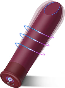 Vibrador de bala con punta en ángulo para estimulación de clítoris de precisión,  A24