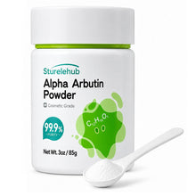 Cargar imagen en el visor de la galería, Polvo de alfa arbutina, 1 onza 99.9% de pureza, grado cosmético
