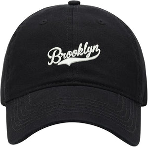 Gorra de béisbol unisex bordada de Brooklyn para hombre y mujer, ln25  clásica, ajustable, con correa para la espalda