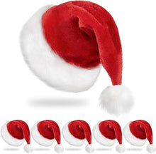 Cargar imagen en el visor de la galería, 6Pcs Sombreros de Papá Noel Sombreros de Navidad
