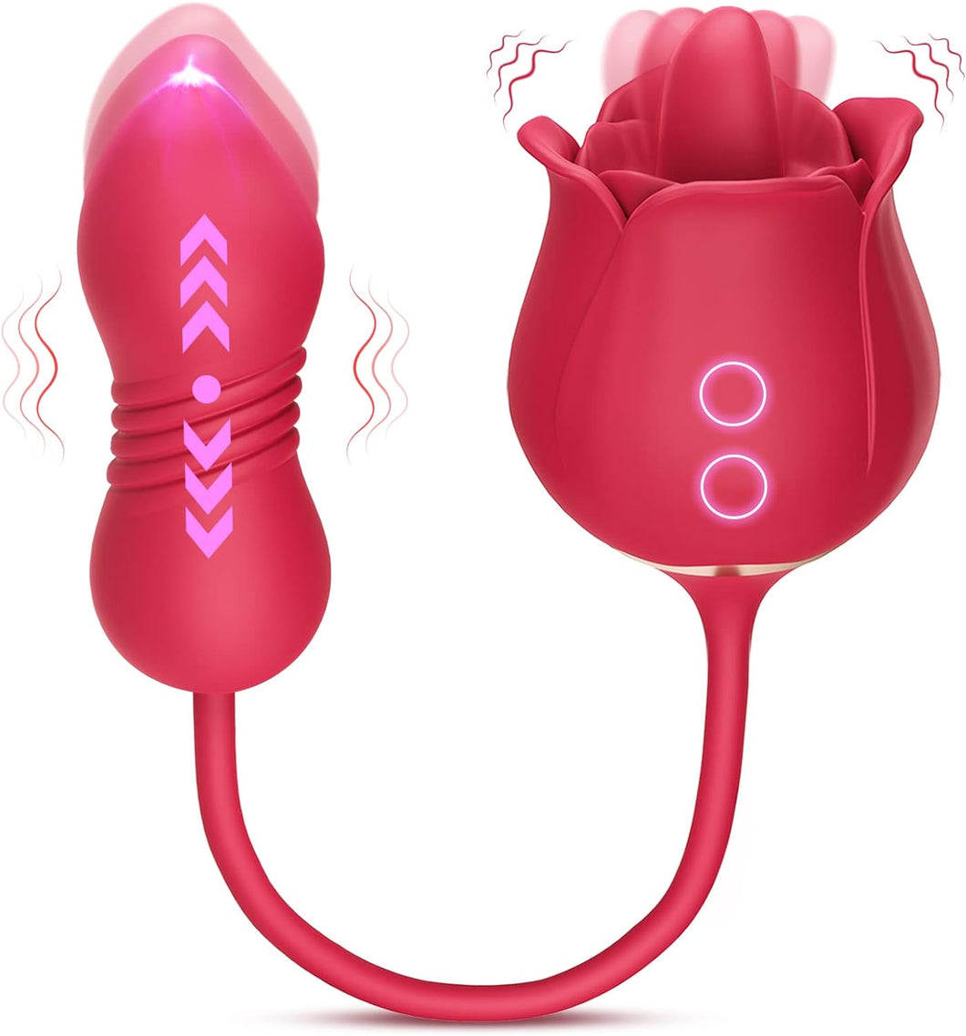 Vibrador de juguete de rosas para mujer A24