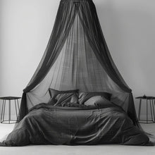 Cargar imagen en el visor de la galería, Mosquitera con Dosel para Cama de Niñas, Cortinas de Cama King con Dosel Tamaño Full Queen desde el Techo
