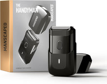 Cargar imagen en el visor de la galería, MANSCAPED® The Beard Hedger™ Premium - Recortadora de barba para hombre y afeitadora facial ln23 compacta The Handyman™ con nivelador de pelo largo y cuchillas de aluminio
