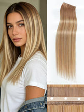 Cargar imagen en el visor de la galería, Extensiones de cabello humano con cinta
