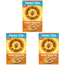 Cargar imagen en el visor de la galería, Cereal de desayuno tostado con miel con racimos de avena y granola
