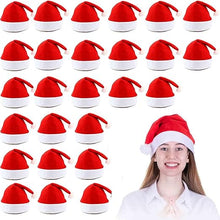 Cargar imagen en el visor de la galería, Sombreros de Papá Noel MNKXL a granel para adultos
