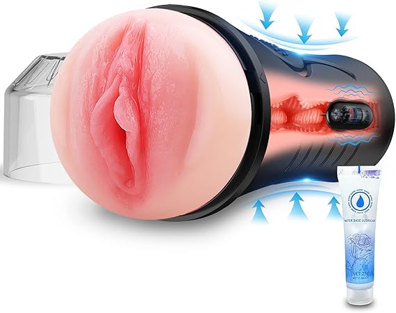 Masturbador con vibratorio para hombres