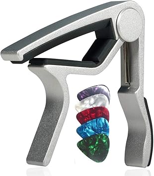 WINGO - Cejilla de guitarra para guitarras acústicas Q1