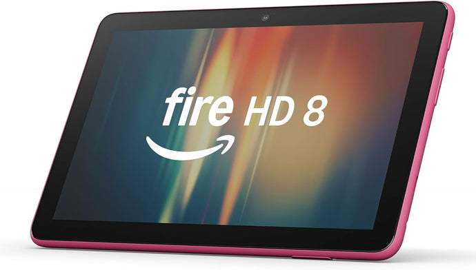 Nueva tablet Amazon Fire HD 8, pantalla HD de 8″, memoria de 3 GB, 32 GB , diseñada para el entretenimiento portátil,ln24 Hibiscus, (versión 2024)