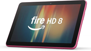 Amazon Fire HD 8, pantalla HD de 8″, memoria de 3 GB, 32 GB , diseñada para el entretenimiento portátil,ln24 Hibiscus, (versión 2024)