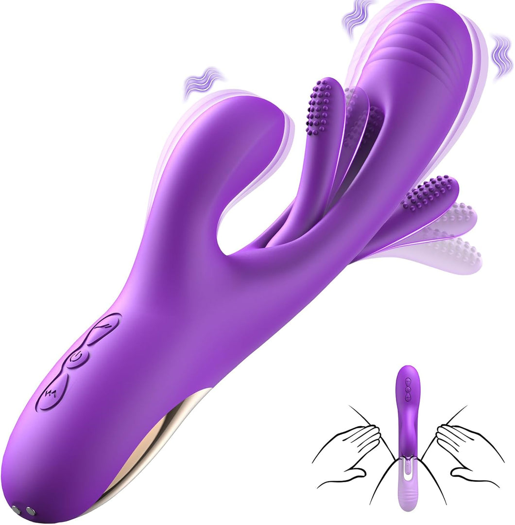 Vibrador consolador conejo juguetes sexuales -LOVENOTE G Spot Vibrador masajeador para mujeres A24