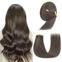 Cargar imagen en el visor de la galería, Extensiones de cabello humano con cinta
