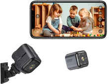 Cargar imagen en el visor de la galería, Cámara espía, WiFi, cámara inalámbrica, 100 días de duración en espera
