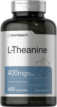 Cargar imagen en el visor de la galería, Horbäach Suplemento de L-teanina | 400 mg | 120
