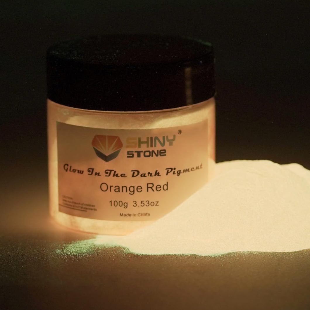 Pigmento en polvo que brilla en la oscuridad de la piedra brillante,