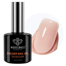 Cargar imagen en el visor de la galería, Gel de uñas Builder de Modelones, 7-en-One Clear Builder para uñas, curado con LED
