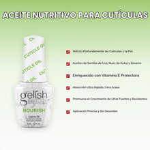 Cargar imagen en el visor de la galería, Gelish Aceite de cutícula hidratante y fortalecedo
