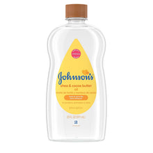 Cargar imagen en el visor de la galería, Aceite de bebé Johnson's baby con karité y manteca de cacao, 20 onzas
