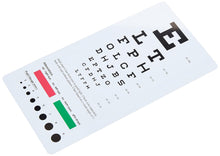 Cargar imagen en el visor de la galería, Prestige Medical PRE3909 Gráfico optométrico de bolsillo Snellen a22
