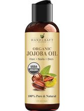 Cargar imagen en el visor de la galería, Aceite de Jojoba Orgánico USDA – Prensado en Frío 4 Fl Oz – 100% Puro y Natural
