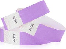 Cargar imagen en el visor de la galería, 200 pulseras Tyvek Wristco para eventos
