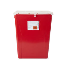 Cargar imagen en el visor de la galería, Covidien - Tapa de entrada vertical con base roja, multiusos, 10 galones, cantidad: 1
