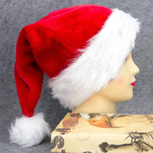 Cargar imagen en el visor de la galería, Sombreros de Papá Noel de peluche en pack de 4
