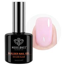 Cargar imagen en el visor de la galería, Gel de uñas Builder de Modelones, 7-en-One Clear Builder para uñas, curado con LED
