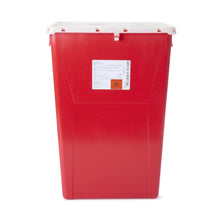 Cargar imagen en el visor de la galería, Covidien - Tapa de entrada vertical con base roja, multiusos, 10 galones, cantidad: 1
