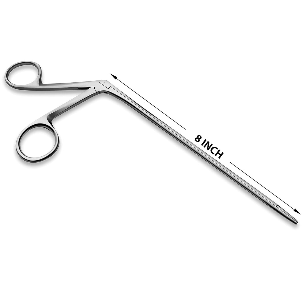 Procedimientos precisos de otorrinolaringología con pinzas de caimán