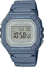 Cargar imagen en el visor de la galería, Casio W218H Series | Men’s Digital Watch | 50M WR | 1/100 Second Stopwatch | 100 SEC Chronograph | LED Backlight | ln24 Countdown Timer | Daily Alarm | Hourly Time Signal | 7 Year Battery
